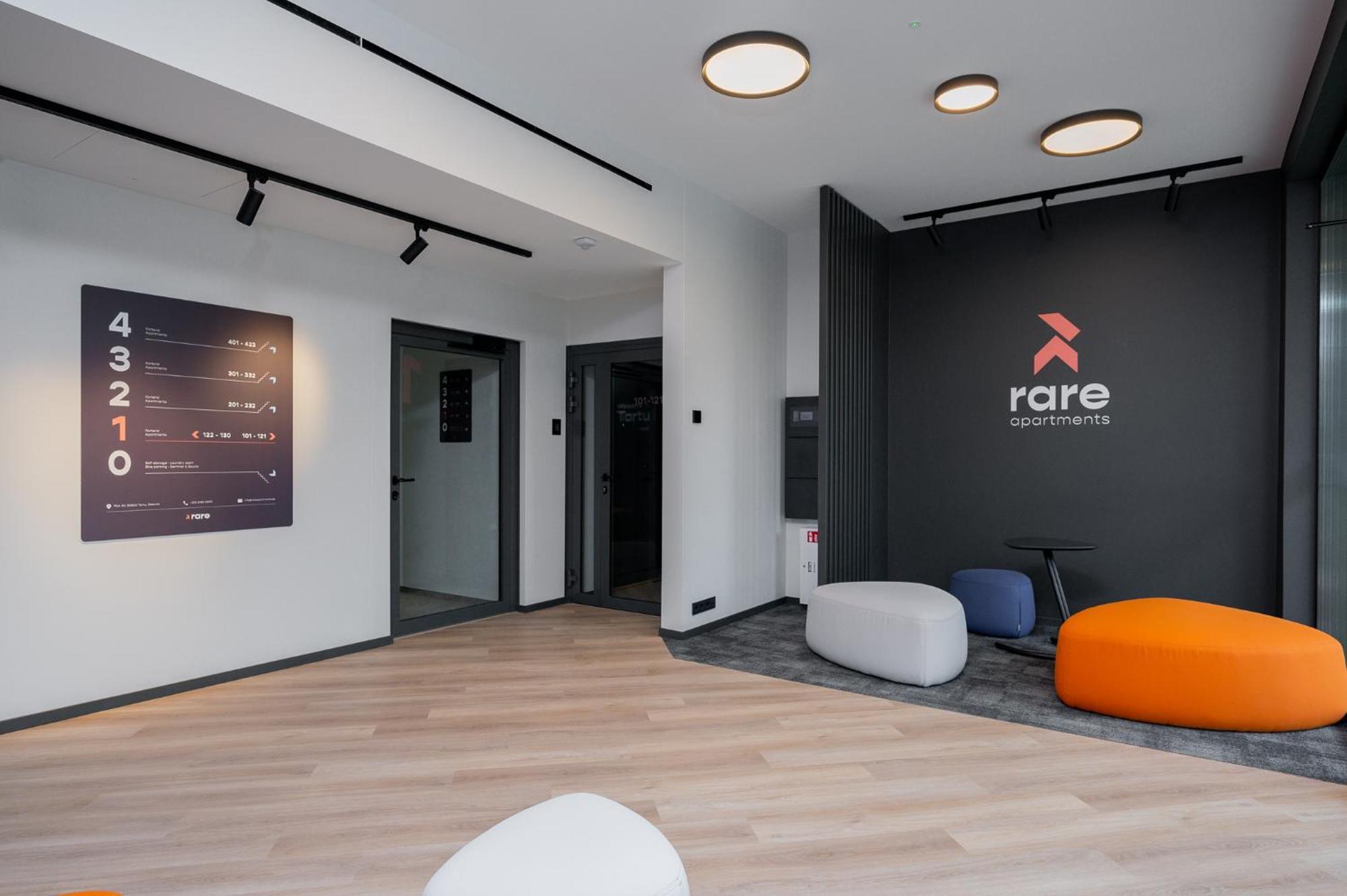 Rare Apartments - Self Check-In Miniapartments ตาร์ตู ภายนอก รูปภาพ